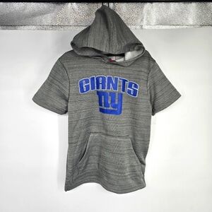 New York NY Giants Hoodie Youth XS NFL Grey Blue